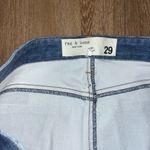 Rag and Bone  Women's Miramar “sweatpant” Patchwork Straight Jeans Photo 2