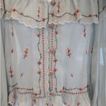 ZARA Limited Edition
Embroidered Vintage Floral
Cottage Prairie Romantic Top Photo 5