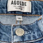 AGOLDE  Denim Women’s Size 25 Placebo Blue High Rise Pinch Waist Kick Jeans Photo 8
