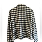 Evan Picone  Checkered Button down Jacket in Black and white 14 Photo 1