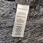 Athleta {S}  Uptempo Hoodie Sweatshirt Charcoal Gray Black Marled Photo 8