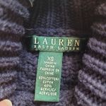 Lauren Ralph Lauren Navy Cableknit Turtleneck Sweater Blue Size XS Photo 5