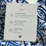 Jantzen Bloquv X  Swimsuit Small Zip Front Long Sleeve One Piece Blue Padded New Photo 11