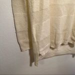 Gap Cowl Neck Waffle Knit Sweater Ivory Frost Photo 4