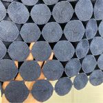 Ann Taylor Factory Navy Blue Circle Lace Overlay Pencil Skirt Size 0 Photo 1