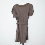 Victoria's Secret  Embellished Linen Blend Short Sleeve‎ Dress Womens Size Medium Photo 4