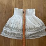 White House | Black Market XS White Lace Skirt‎ by  Boho Photo 5