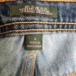 Wild Fable  Blue Denim Patchwork Cutoff Shorts Womens Size 6 Photo 6