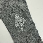 Lululemon Swiftly Tech Long Sleeve Shirt Grey Black Hawks Logo NHL Photo 2