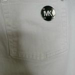 Michael Kors Straight Leg White Denim Jean Pants Womens Size 10 Photo 6