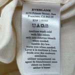 Everlane Double Breasted Blazer Womens 16 Bone White Flax Linen Relaxed Jacket Photo 13