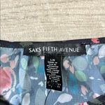 Saks 5th Avenue Saks Fifth Avenue Boxy Pink and Orange 3/4 Sleeve Blouse Photo 5