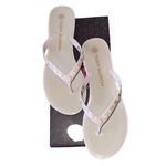 Tory Burch  Studded Jelly Thong Sandals‎ Designer Slides Beach Pool Size 9 Photo 1