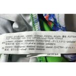 ZARA NEW  Blue Green Floral Asymmetrical One Shoulder Bloggers Fave Bodysuit Sz M Photo 10