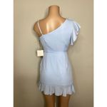 superdown New.  light blue wrap dress Photo 9
