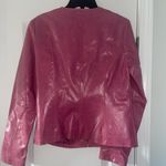 Newport News  Pink Leather Jacket Photo 1