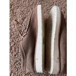 Beek Brown Suede Lace Up Wallabee Moccasin Toe Casual Comfort Shoes Womens 8 Photo 8