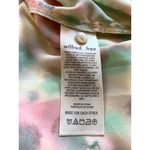 Wilfred Free Briona Tie Dye Button Down Shirt Yellow Size L Boho Minimalist Cute Green Size L Photo 3