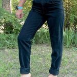 Vintage 80s Palmettos black high rise paper bag jeans Size 7 Photo 0