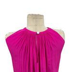 Ramy Brook  Paris Sleeveless Dress in‎ Wild Rose Hibiscus Pink Size Medium Photo 7