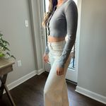 ZARA Gray  Cropped Cardigan Photo 1