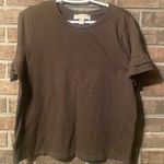 Michael Kors COPY - Brown  cropped tshirt Photo 0