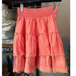 MISA Los Angeles Nilu Top & Banu Skirt Coral Womens Size XS Photo 6