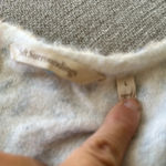 Soft Surroundings  large animal print fuzzy top sweater Photo 8