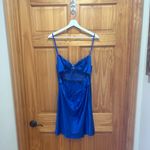 Princess Polly Size 12 Retana Blue Mini Dress. Photo 4