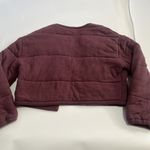 Urban Outfitters Out From Under  Women's Purple Quilted Open Front Jacket Sz S Photo 7