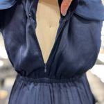 Loft Women's Flutter Wide Leg Jumpsuit - Forever Navy - Size 4 Photo 11