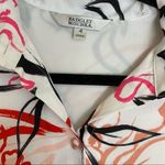 Badgley Mischka NWOT  Vaca‎ cocktail floral print shirt midi dress Photo 6