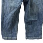Lee  Just Below the Waist Stretch Denim Cropped Button Cuff Blue Jeans Womens 8 M Photo 6