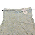 Elodie  Floral Blue and Yellow Women's Skirt D Photo 6