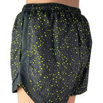 Nike  Tempo Dri Fit Women's Black Green Geometric Yoga Athletic Running Shorts M Photo 0