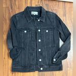 Madewell  black denim jacket, in EUC Photo 0
