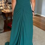 Mondressy Green formal gown Size 4 Photo 1