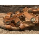 Rockport By Cobb Hill Sandals Womens 8 M Honey Wedge Slingback Strap Brown Photo 3