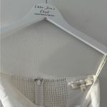FAVORITE DAUGHTER White Strapless Linen Dress 2 Photo 10