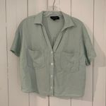 Laundry by Shelli Segal Linen Boxy Shirt Photo 0