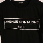 Stylewise Avenue Montaigne

Black Paris T Shirt Soft Small Medium Tee Photo 2