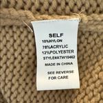 Andthewhy Chic Tan Leopard Print Sweater Photo 5