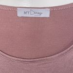 My bump maternity June bell sleeve midi bodycon dress in mauve Size undefined Photo 5