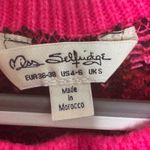Miss Selfridge Vibrant Check Pattern Knit Mini Dress in Pink Photo 6
