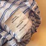 Princess Polly  Women’s Laverne Stripe Long Sleeve Button Down Shirt White Size 6 Photo 8