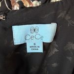 CeCe NWT  black floral jumpsuit size‎ 6 Photo 4