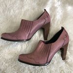 Envy Ankle Bootie 10 Western Style Leather Crushin Mauve Cowgirl Southern Photo 6