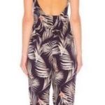 Tavik Swimwear Off Duty Tropical Print Pocket Jumpsuit, EUC, Small, MSRP $198 Purple Photo 1
