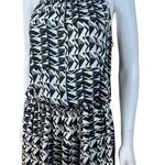 Veronica M Printed Drop Waist Short Dress Photo 0