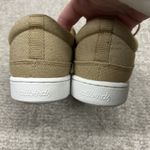 Allbirds  Canvas Pacer Shoes Womens 7 Hazy Beige Tan Tennis Lace Up Photo 8